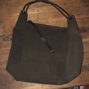 Gucci suede purse